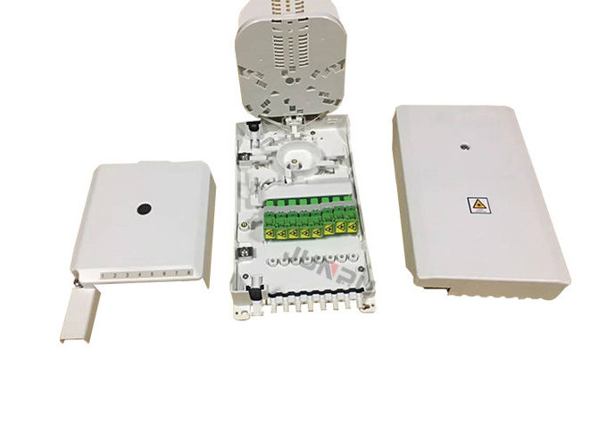 Scatola di distribuzione a fibra ottica all'aperto di FTTH con l'adattatore e la treccia dello Sc 1