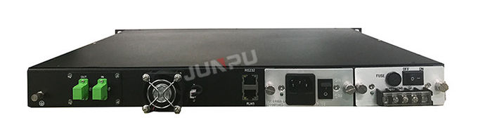 1550nm Catv 1U 16 Ports il connettore ottico dello Sc APC dell'amplificatore 19dBm 220V di EDFA 4
