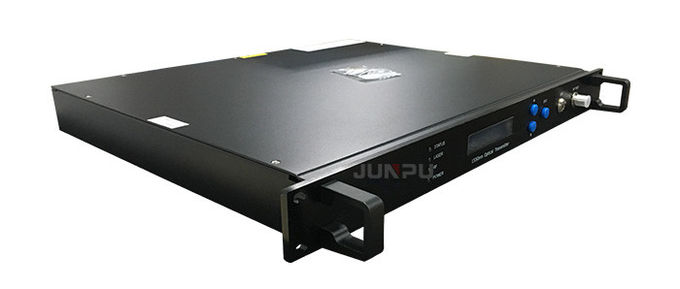 il trasmettitore a fibra ottica esterno 2 di 1550nm Catv ha prodotto per porto 7dbm con lo SNMP 2
