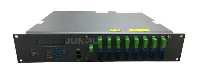 Pon Edfa Wdm RF Ingresso 32 porte 1550nm amplificatore ottico con JDSU Laser 6