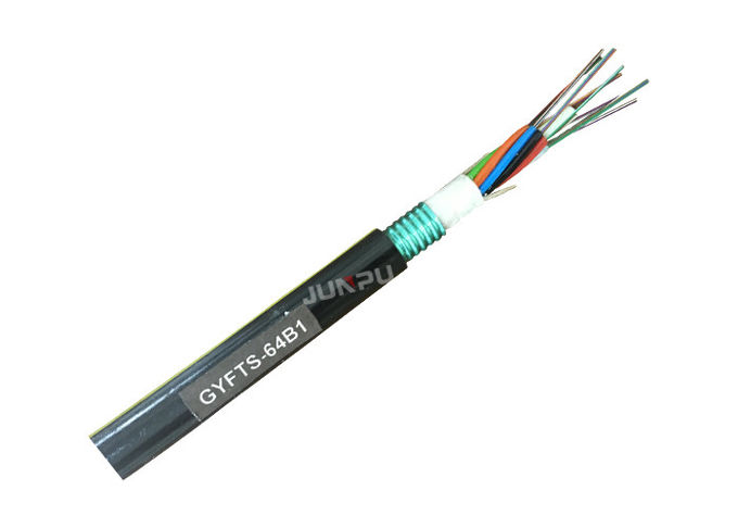 Il cavo a fibre ottiche all'aperto di GYFTS, 24 cavi a fibre ottiche su ordinazione dei centri canalizza/antenna 0