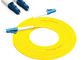 LC - LC Fiber Optic Patch Cables , FTTH Optical Patch Cord PVC / LSZH