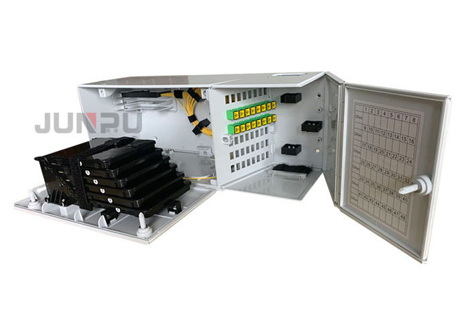 Lo Sc a fibra ottica del contenitore 48 di attrezzatura FTTH svuota la scatola di distribuzione di fibre ottiche IP55 0