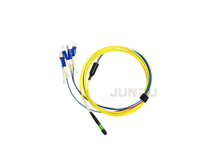 IL LC UPC smazza fuori il cavo di toppa a fibra ottica di millimetro G657A2 G652D OM3 OM5 MPO MP 10m 0